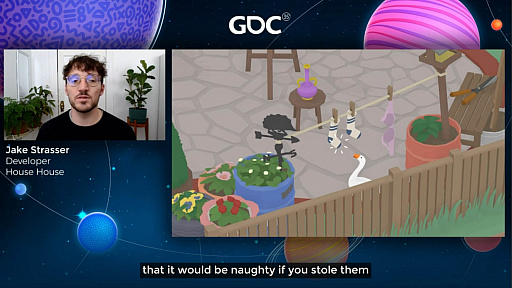 画像ギャラリー No.030のサムネイル画像 / ［GDC 2021］Google マップから作られた「Untitled Goose Game」のマップは，何を目指したのか