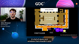 画像ギャラリー No.032のサムネイル画像 / ［GDC 2021］Google マップから作られた「Untitled Goose Game」のマップは，何を目指したのか