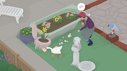 画像ギャラリー No.034のサムネイル画像 / ［GDC 2021］Google マップから作られた「Untitled Goose Game」のマップは，何を目指したのか