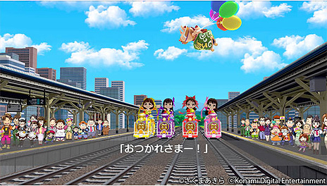 画像ギャラリー No.007のサムネイル画像 / Switch「桃太郎電鉄」で“ももクロ”コラボ実施。ももクロ×桃鉄テーマソングを使用した新たなテレビCM映像も公開に