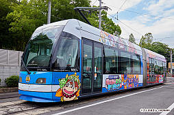画像ギャラリー No.004のサムネイル画像 / 「桃太郎電鉄」と岡山市がタイアップした“デストロイ号降臨!? 桃太郎のまちを取り戻せ!! in 岡山市”，本日スタート