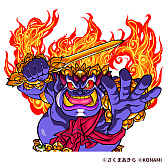 画像ギャラリー No.012のサムネイル画像 / 「桃太郎電鉄」と岡山市がタイアップした“デストロイ号降臨!? 桃太郎のまちを取り戻せ!! in 岡山市”，本日スタート