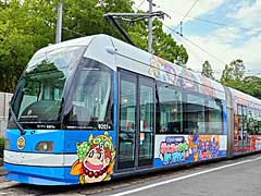 「桃太郎電鉄」と岡山市がタイアップした“デストロイ号降臨!? 桃太郎のまちを取り戻せ!! in 岡山市”，本日スタート