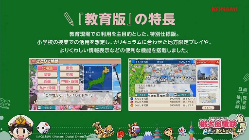 画像ギャラリー No.033のサムネイル画像 / ［TGS2022］「桃鉄」新作は“貧乏神”がリストラ!? “桃太郎電鉄 教育版 〜日本っておもしろい！〜制作発表会”レポート