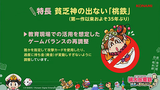 画像ギャラリー No.036のサムネイル画像 / ［TGS2022］「桃鉄」新作は“貧乏神”がリストラ!? “桃太郎電鉄 教育版 〜日本っておもしろい！〜制作発表会”レポート