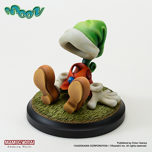 画像ギャラリー No.001のサムネイル画像 / 「moon」主人公“透明の少年”のフィギュアの予約受付が豆魚雷で本日スタート。moon×TORCH TORCHなキャップは本日発売