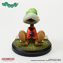 画像ギャラリー No.003のサムネイル画像 / 「moon」主人公“透明の少年”のフィギュアの予約受付が豆魚雷で本日スタート。moon×TORCH TORCHなキャップは本日発売