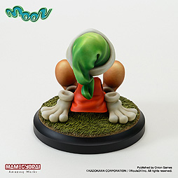 画像ギャラリー No.004のサムネイル画像 / 「moon」主人公“透明の少年”のフィギュアの予約受付が豆魚雷で本日スタート。moon×TORCH TORCHなキャップは本日発売