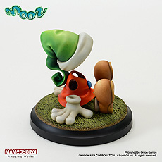 画像ギャラリー No.013のサムネイル画像 / 「moon」主人公“透明の少年”のフィギュアの予約受付が豆魚雷で本日スタート。moon×TORCH TORCHなキャップは本日発売