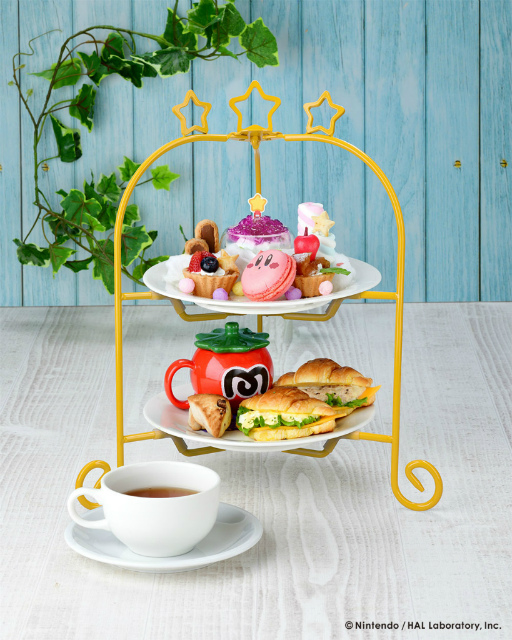 画像ギャラリー No.001のサムネイル画像 / 「Kirby Café」で好評だった期間限定メニュー“夢の泉のアフタヌーンティー”が9月1日より再登場