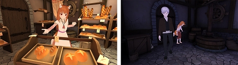 画像ギャラリー No.004のサムネイル画像 / 「狼と香辛料VR」，PS4版とSwitch版の配信がスタート。原作者の支倉凍砂氏が手掛けるストーリーや，ホロとのふれあいを楽しめる