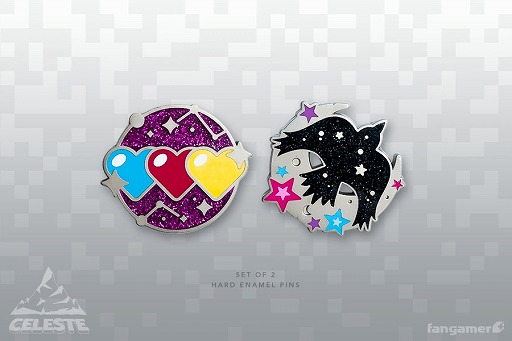 画像ギャラリー No.004のサムネイル画像 / 「Celeste」のぬいぐるみとピンバッジがFangamerから発売
