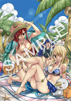 画像ギャラリー No.002のサムネイル画像 / 「FAIRY TAIL」,真島ヒロ氏描き下ろしのパッケージイラストが公開。豪華版に封入される布ポスターのイラストも