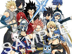 「FAIRY TAIL」，真島ヒロ氏描き下ろしのパッケージイラストが公開。豪華版に封入される布ポスターのイラストも
