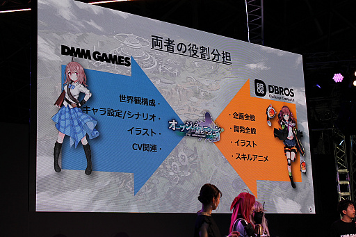 画像ギャラリー No.006のサムネイル画像 / ［TGS 2019］DMMの新作アニメーションRPG「OVE GENERATION」の開発裏話も飛び出した特別ステージレポート