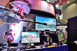 画像ギャラリー No.001のサムネイル画像 / ［TGS 2019］敵や街・戦車砲ですべてをぶっ壊す「魔砲少女のメイガスフィア」の試遊をレポート
