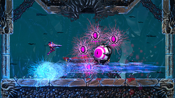 画像ギャラリー No.011のサムネイル画像 / ヘヴィメタルな高難度横スクロールアクション「Valfaris」，PS4版とSwitch版は国内で1月23日より配信へ
