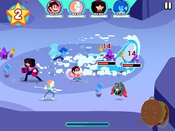 画像ギャラリー No.004のサムネイル画像 / スティーブン・ユニバースにちなんだ新作ゲーム「アンリーシュ・ザ・ライト」がApple Arcadeに登場