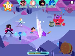 画像ギャラリー No.005のサムネイル画像 / スティーブン・ユニバースにちなんだ新作ゲーム「アンリーシュ・ザ・ライト」がApple Arcadeに登場