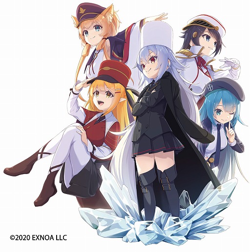 画像ギャラリー No.002のサムネイル画像 / 「ミストトレインガールズ」,初の公式ノベライズが本日発売