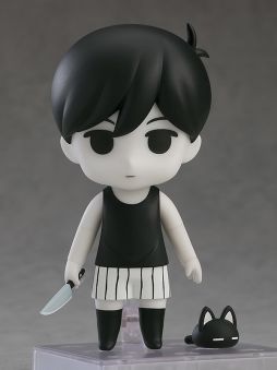画像ギャラリー No.001のサムネイル画像 / 「OMORI」の主人公がねんどろいどになって2024年4月に発売。無表情顔やさいこ〜顔など，4種類の表情パーツが付属