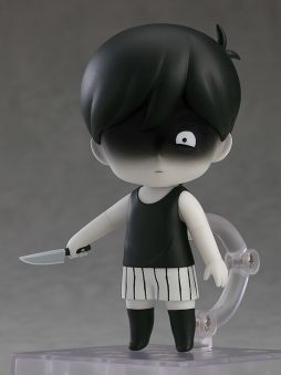 画像ギャラリー No.002のサムネイル画像 / 「OMORI」の主人公がねんどろいどになって2024年4月に発売。無表情顔やさいこ〜顔など，4種類の表情パーツが付属