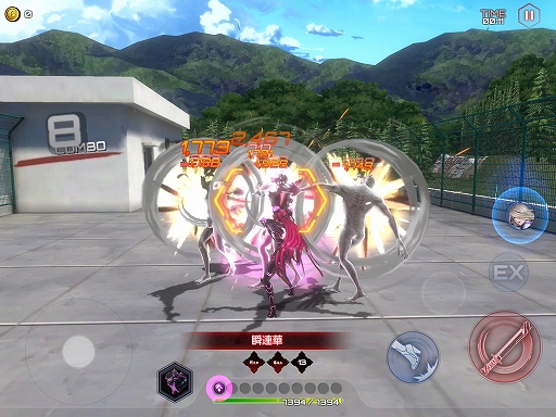 画像ギャラリー No.003のサムネイル画像 / 「アクション対魔忍」，体術や獣遁の術を駆使して戦う「スウ・ジンレイ」が本日登場。「GWログインボーナス」もスタート