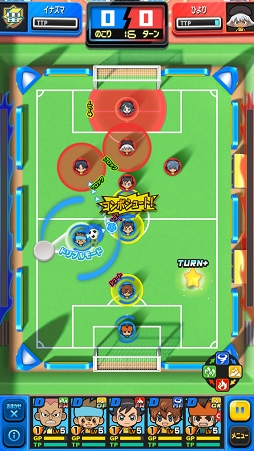 画像ギャラリー No.005のサムネイル画像 / サッカーやろうぜ! カジュアルなプレイ感覚と奥深い戦略性を併せ持ったシリーズ最新作「イナズマイレブン SD」先行プレイレポート