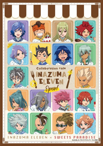 画像ギャラリー No.001のサムネイル画像 / 「イナズマイレブン×SWEETS PARADISE」コラボカフェが7月14日より渋谷MODで開催