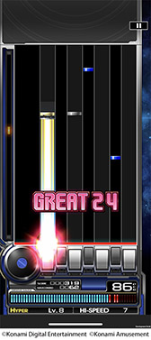 画像ギャラリー No.006のサムネイル画像 / 「beatmania IIDX ULTIMATE MOBILE」が本日正式サービスを開始。基本プレイ無料で約100曲の楽曲をプレイ可能なうえ，2種類の月定額サービスも用意