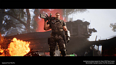 画像ギャラリー No.003のサムネイル画像 / 「Predator: Hunting Grounds」のDLC映像公開。アーノルド・シュワルツェネッガーさんがモデルの「ダッチ」と新装備の「QR5アサルトライフル」