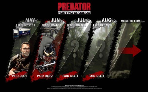 画像ギャラリー No.002のサムネイル画像 / 「Predator: Hunting Grounds」の無料アップデートでダッチの武器が正式リリース。DLC第2弾では「サムライプレデター」が参戦