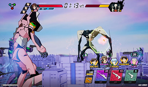 画像ギャラリー No.001のサムネイル画像 / 「エヴァンゲリオン バトルフィールズ」とNTTドコモの「5G」サービスが連動。「多人数式使徒殲滅大作戦（仮）」モードを5月頃に実装予定