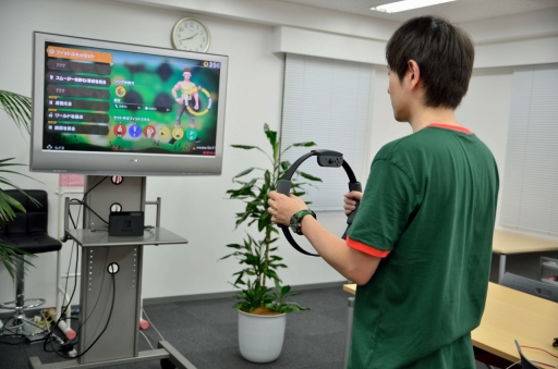 画像ギャラリー No.029のサムネイル画像 / Switchで理想のカラダづくり。ゲームを楽しみながら無理なく運動できる「リングフィット アドベンチャー」先行体験レポート