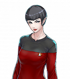 画像ギャラリー No.002のサムネイル画像 / 「スター・トレック ディープ・スリート」，人類やバルカン人，創設者など登場種族が公開。サービス開始時期は2020年1月