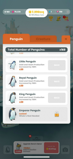 ペンギンの島