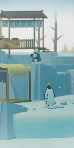 ペンギンの島