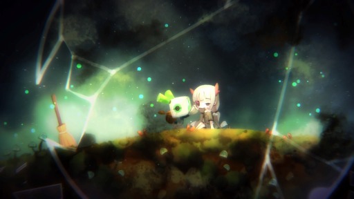 画像ギャラリー No.004のサムネイル画像 / 人類最後の少女トリコを脅かす「汚染天気」とは。「void tRrLM(); //ボイド・テラリウム」の汚染と施設,ダンジョンで身に付けるスキルが公開