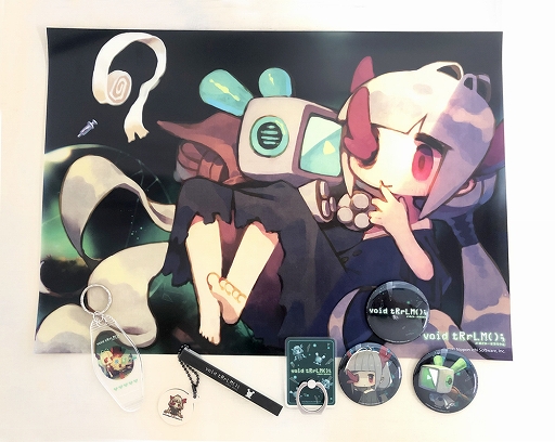 画像ギャラリー No.001のサムネイル画像 / 「void tRrLM(); //ボイド・テラリウム」のクリアポスターやルームキーホルダーなどの新グッズが発売