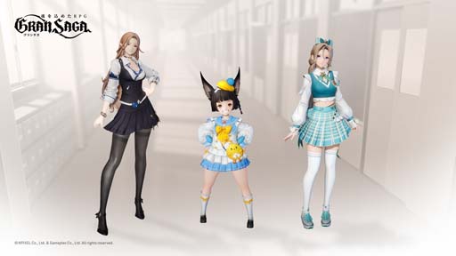 画像ギャラリー No.002のサムネイル画像 / 「グランサガ」に学び舎の制服が登場。個人ランキング戦“封魔の祭壇”の次回シーズン開催決定
