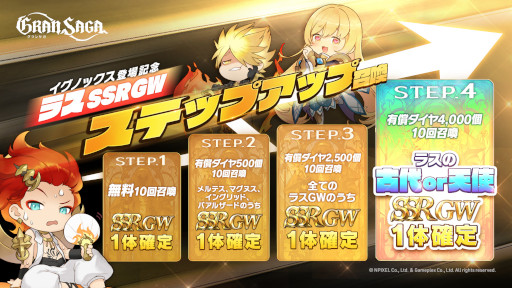 画像ギャラリー No.007のサムネイル画像 / 「グランサガ」，新キャラクター“イグノックス”が登場。紹介トレイラーも公開に