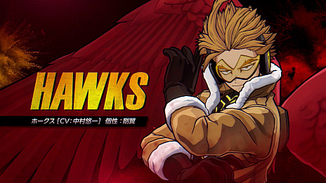 画像ギャラリー No.011のサムネイル画像 / 「僕のヒーローアカデミア One’s Justice2」の有料DLCキャラクター第1弾「ホークス」が本日配信開始。ホークスの強さが分かるPVも公開