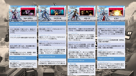 画像ギャラリー No.005のサムネイル画像 / Switch版「オーバーライド 巨大メカ大乱闘 スーパーチャージエディション」，メカ全16機の能力をまとめた「全ワザ収録のスペシャルメカ図鑑」が公開