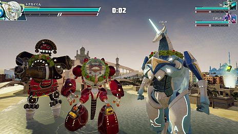 画像ギャラリー No.002のサムネイル画像 / ロボット対戦アクション「オーバーライド 巨大メカ大乱闘 スーパーチャージエディション」のSwitch版が本日リリース