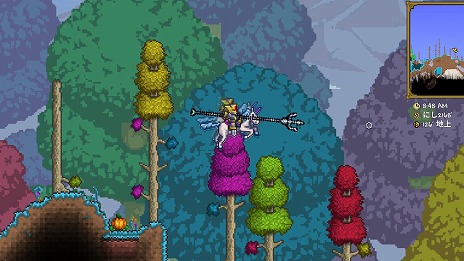 画像ギャラリー No.009のサムネイル画像 / Nintendo Switch版「テラリア」が本日発売。声優の野水伊織さん，山田奈都美さんによるゲーム実況番組の生配信も