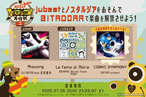 画像ギャラリー No.001のサムネイル画像 / 「GITADORA」「jubeat」「ノスタルジア」にてイベント「おとどけ！トロッコ大作戦2」が開催