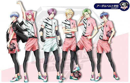 画像ギャラリー No.003のサムネイル画像 / メディアミックスプロジェクト「フットサルボーイズ!!!!!」で,「アーダルベルト学院高等部 フットサル部」の情報が公開
