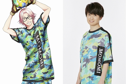 画像ギャラリー No.006のサムネイル画像 / 「フットサルボーイズ!!!!!」に登場する「桃実高校 フットサル部」の情報が解禁。キャラデザインの原案をたなかマルメロ氏が担当