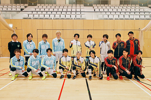 画像ギャラリー No.002のサムネイル画像 / 「フットサルボーイズ!!!!!」合同練習試合イベント＜DAY MATCH＞レポート。アプリの事前登録開始＆2021年TVアニメ放送のサルボにハマるなら今！