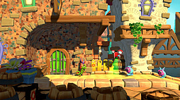 画像ギャラリー No.003のサムネイル画像 / PS4/Switch用ソフト「Yooka-Layleeとインポッシブル迷宮」が本日配信。「Yooka」と「Laylee」が冒険するアクションADV